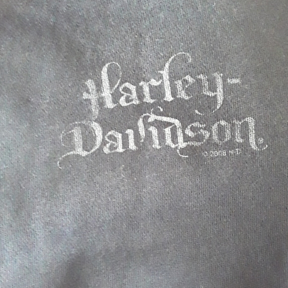 Harley Davidson zip up sweatshirt - Picture 2 of 7